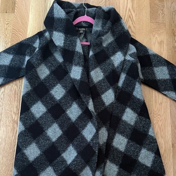 EUC Tommy Bahama Black and Gray Coat - Picture 5 of 5